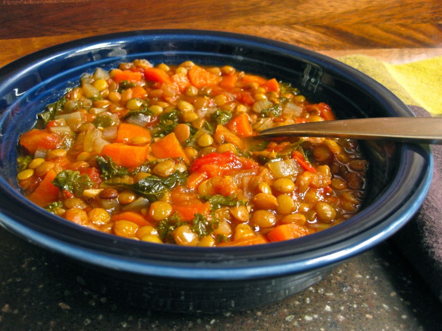 Supa de linte cu legume