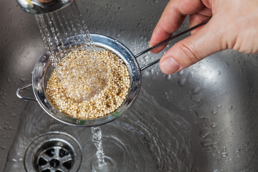 Cum se spală quinoa